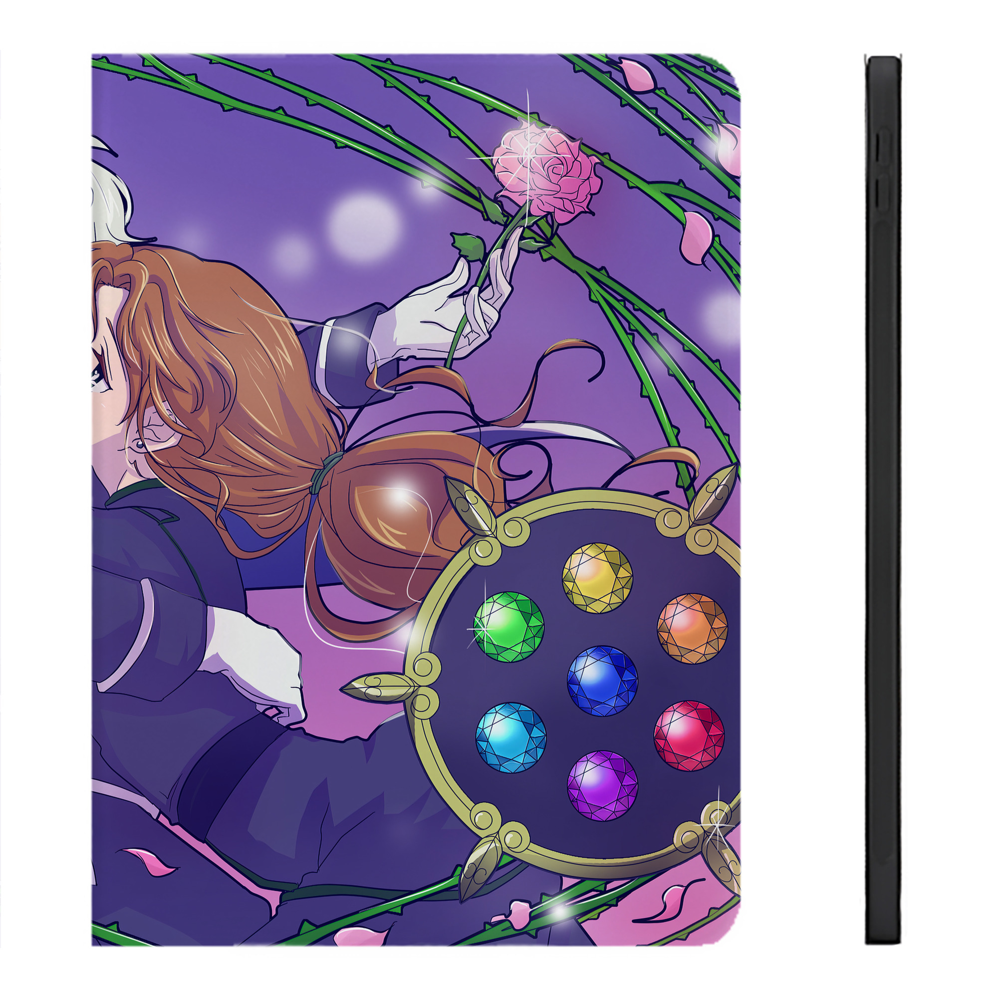 （画像用） 美少女戦士セーラームーン Sailor Moon IPadケース ペンホルダー付き ブックスタイルデザイン